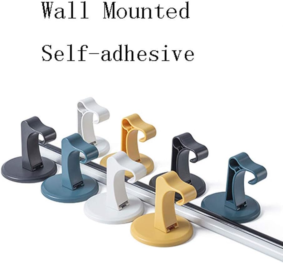Towel Rack Holder Wall Mounted,Simplicity Self-Adhesive Towel Bar for Bathroom Hotel Kitchen 51.5 cm Black/Blue