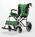 Wheelchair Aluminum Folding Portable Trolley Elderly Disabled Ultra Light Portable Travel Small Wheel Scooter
