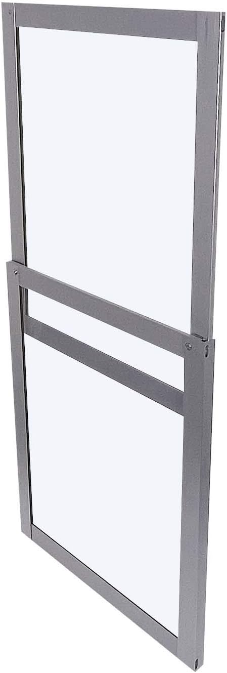 Soleus Air Sliding Window Kit, Reinforced Aluminum Works Exclusive with the Soleus Over The Sill (Saddle) Air Conditioner (Air Conditioner Not Included)