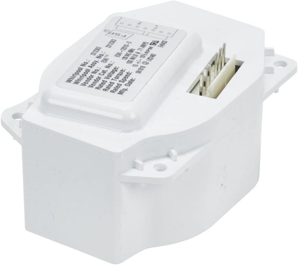 Whirlpool WP2212363 Genuine OEM Refrigerator Auger Motor Replacement Part - Replaces 8201520, WP2188869, 2188723, and more