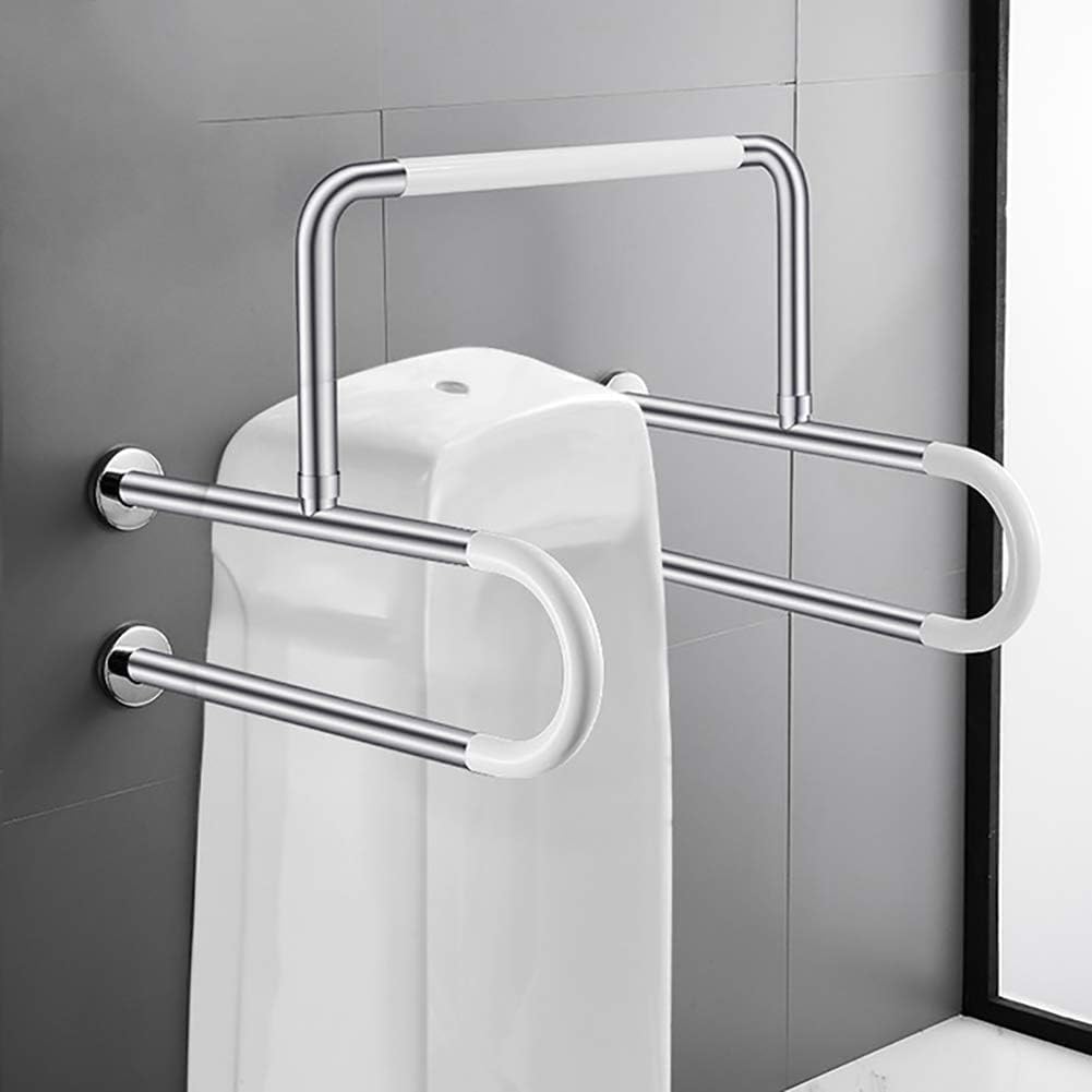 Bathroom Handrail Safety Frame - Grab Bar Rail for Disability Aid and Seniors, Shower Rail, Toilet Barrier-Free Handrail
