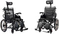 Manual Wheelchair, Lightweight Folding Wheelchair, Reclining Wheelchair, Shower Chair, Bathing Wheelchair, Mobility Scooter for The Elderly and Disabled