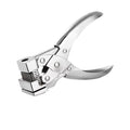 Paper Hole Punch T Slot Shape PVC Plastic ID Paper Tag Tool Plier Airplane Hole Puncher Punch Stationery Office Badge Card paperboard