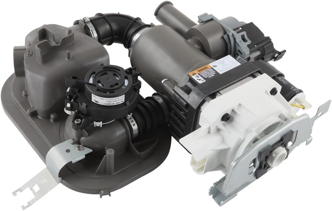 Whirlpool W11416362 Genuine OEM Dishwasher Pump and Motor Assembly Replacement Part - Replaces W11345228