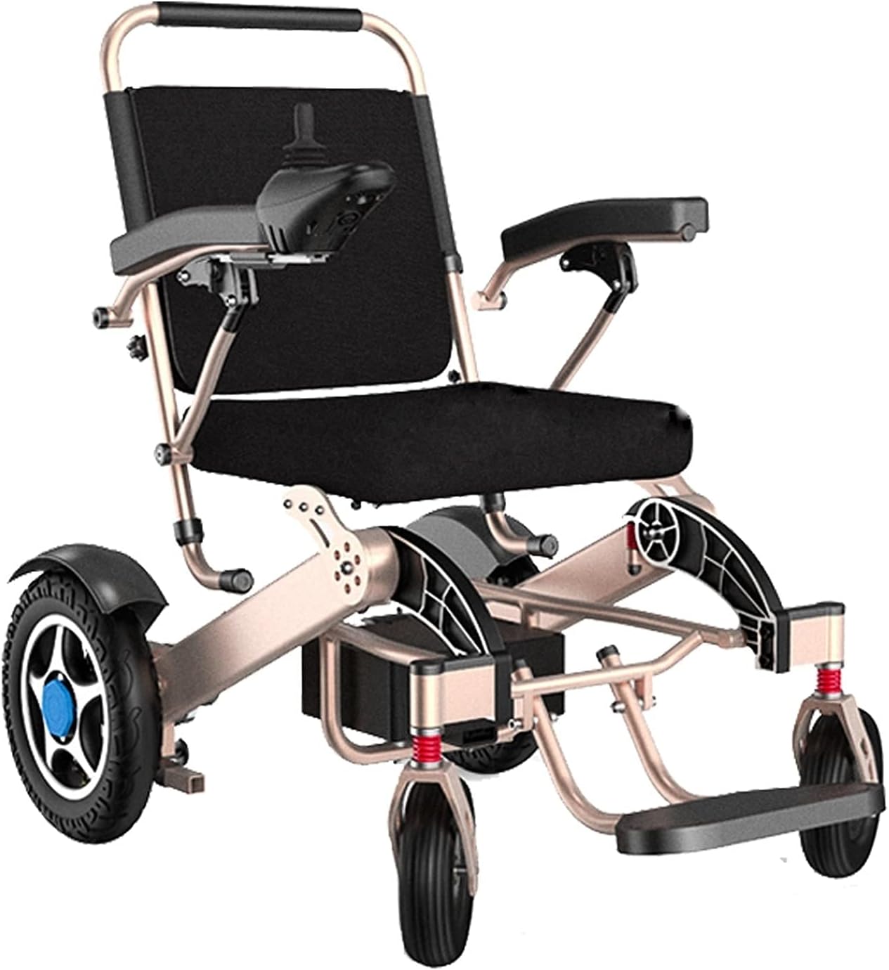 Rollstuhl Faltbar Scooters for The Elderly with Disabilities Foldable Electricwheelchair, Aluminum Alloy Material 300 Kg Strong Load-Bearing 500W Strong Power Electromagnetic Brak ( 20AH lithium