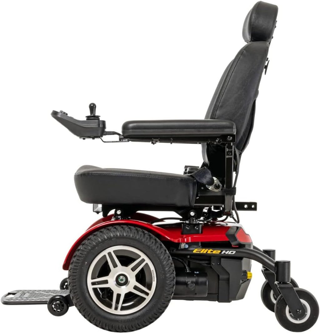 Pride Mobility JELITEHD Jazzy Elite HD Electric Wheelchair - Red