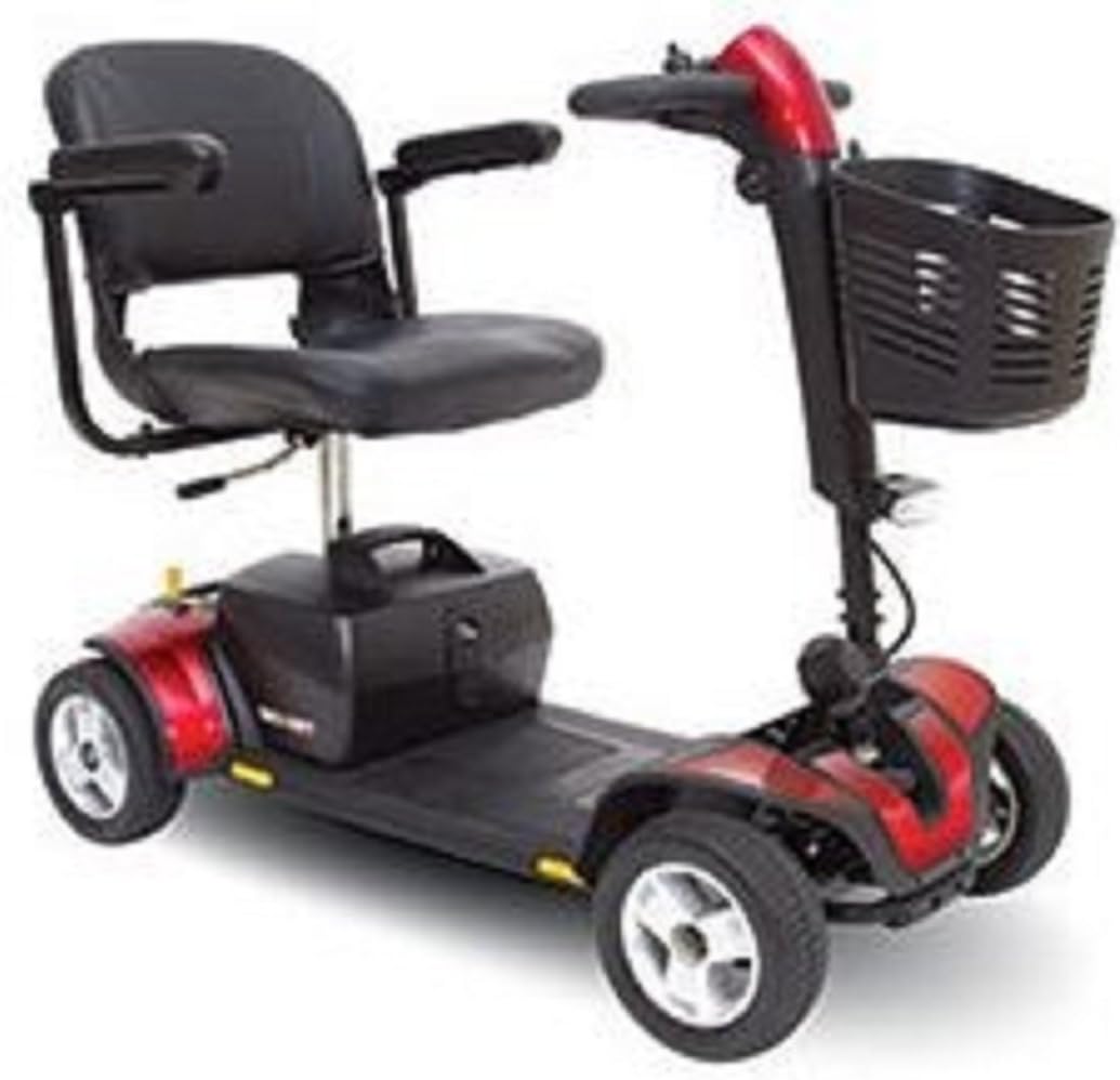 Pride Mobility - Go-Go Sport - Travel Scooter - 4-Wheel - Red