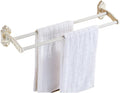 Towel Rack Towel Holder Wall Mounted Towel Bar Self Adhesive Towel Rack No Drilling Anti-Rust Space Aluminum Used in Toilets and Toilets/White a