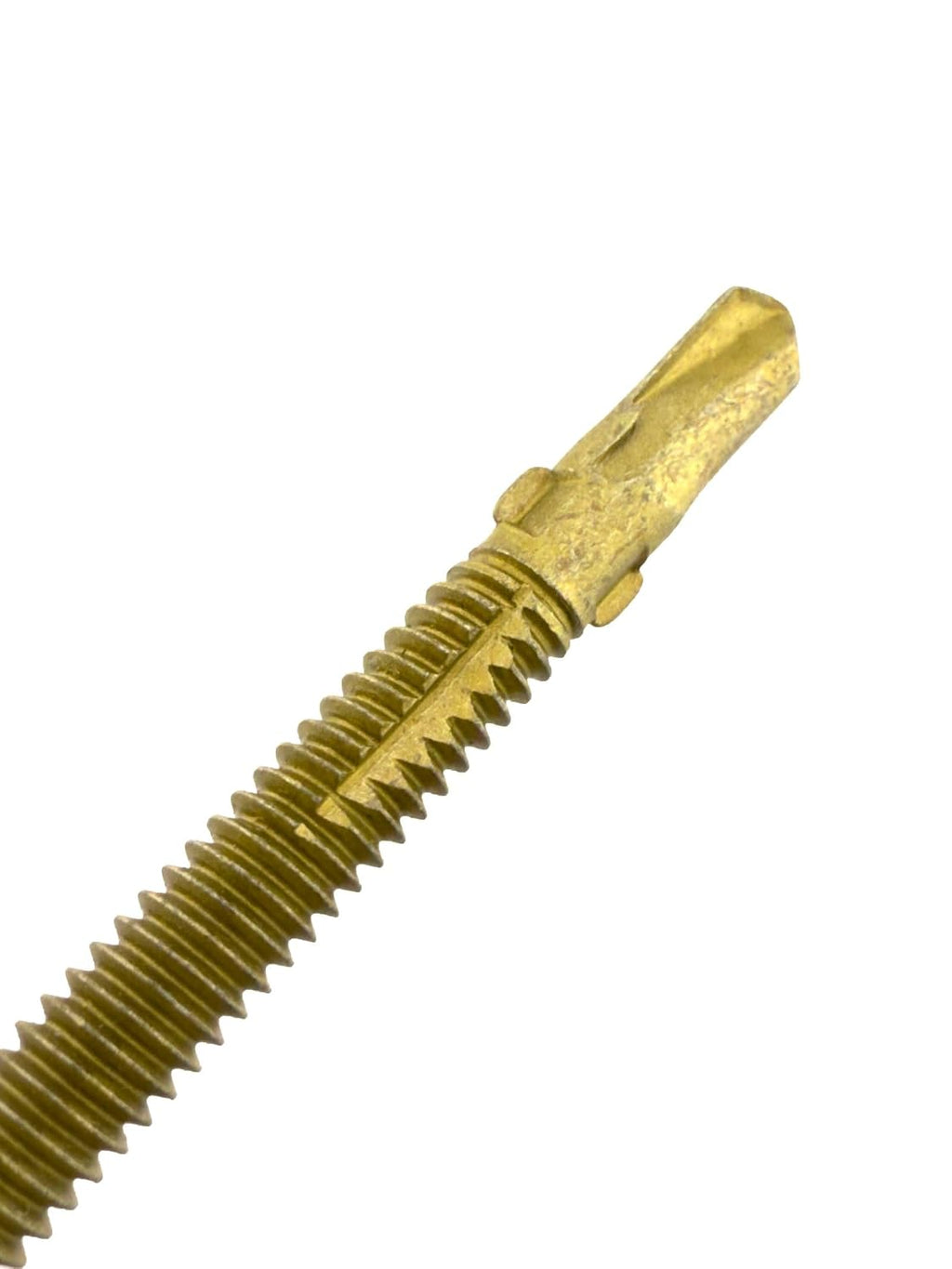 #14 x 3-1/4' Premium Screws, Rust Resistant, Branze Flat Torx Star Drive Head Exterior Coated Self-Drilling Wood to Metal Dura-Screws (1 CASE, 1000 PCS)
