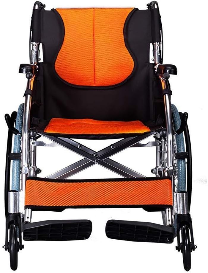 Wheelchair, Old Man Trolley Disability Scooter Fold Light Portable Super Light Multifunction,Portable