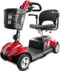 Ev Rider CityCruzer 4 Wheels Transportable Mobility Scooter, Red