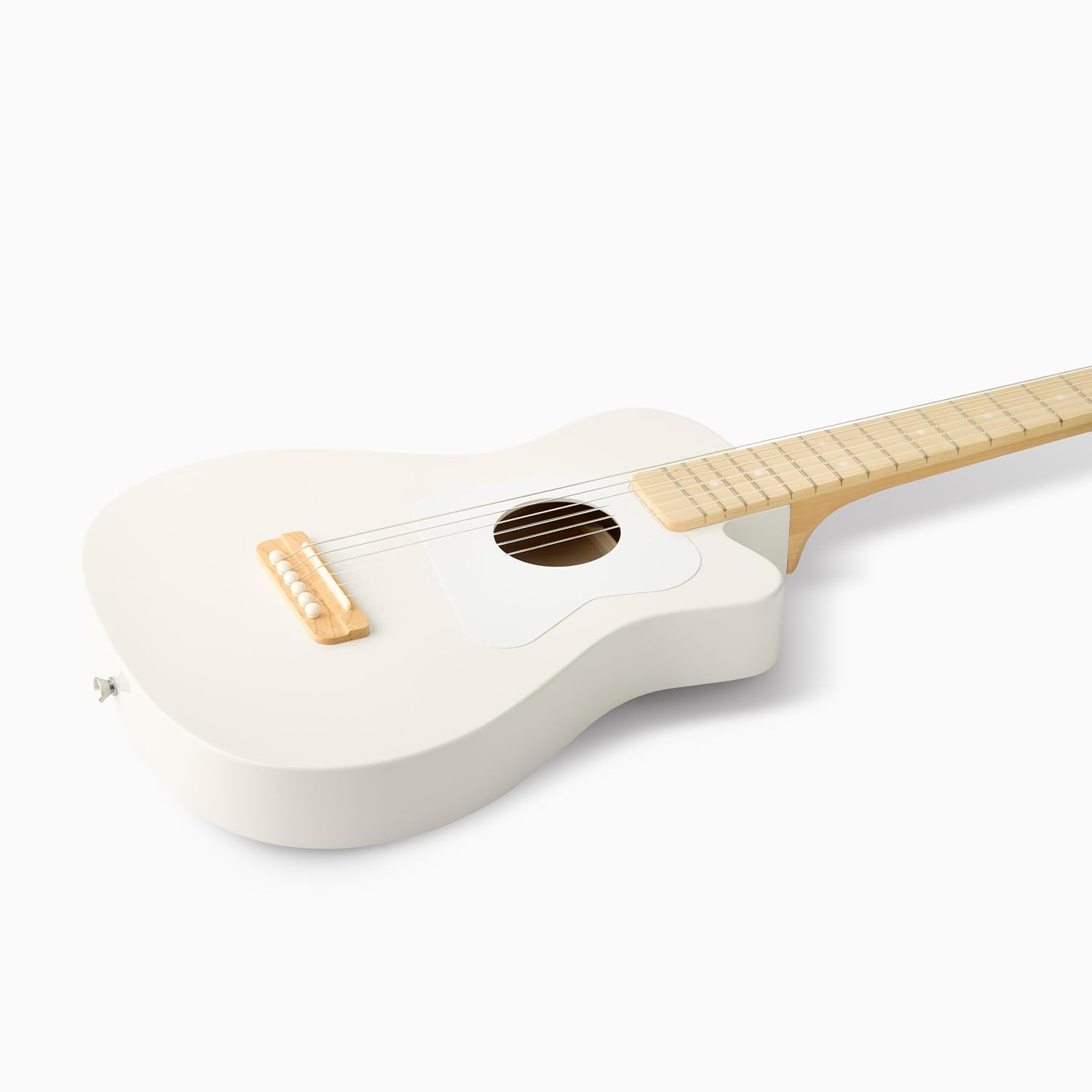 Loog Pro 6 Acoustic kids real guitar for Beginners Compact size Ages 9+ Learning app and Lessons included