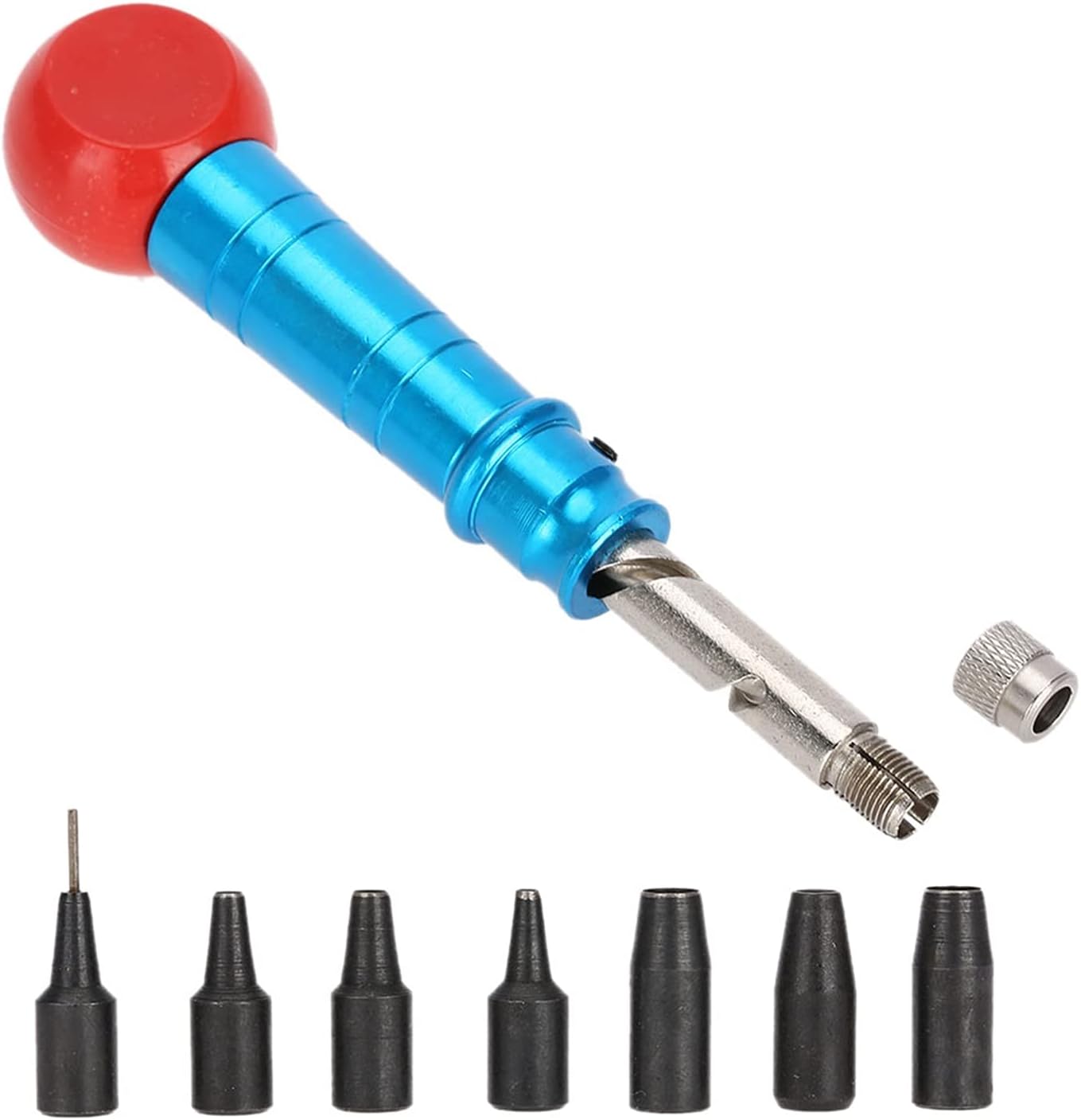 Leather Craft Watch Strap Band Belt Punching Tool Hole Puncher Hole Punch Set 1.5-4mm Watch Repair Tool Accessory for Watchmaker Watch Repair Tool