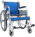 Wheelchair Fold Scooter, Lightweight Portable with Adjustable Foot Pedal Travel Trolley Seniors with Disabilities,Portable