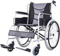Wheelchair Folding Lightweight Breathable Aluminum Frame Disabled Scooter Medical Elderly Manual Wheelchairs