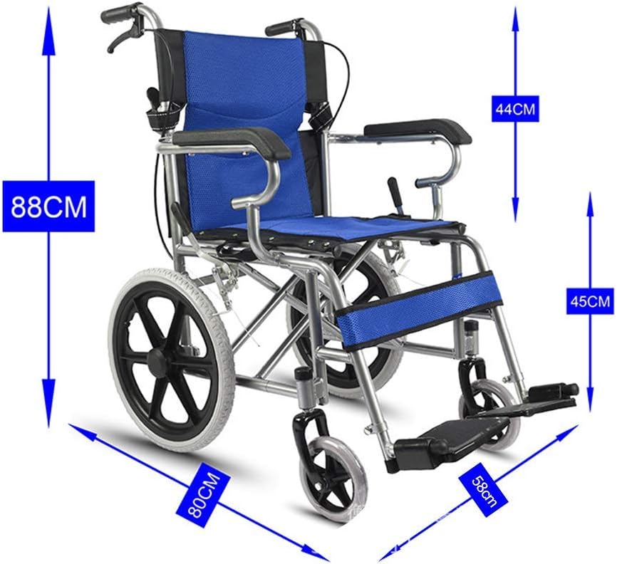 Wheelchairs Folding Wheelchair Transport Motorized Permanent Table Swinging Pedals Elderly Children Scooter Folding Car Travel,Red