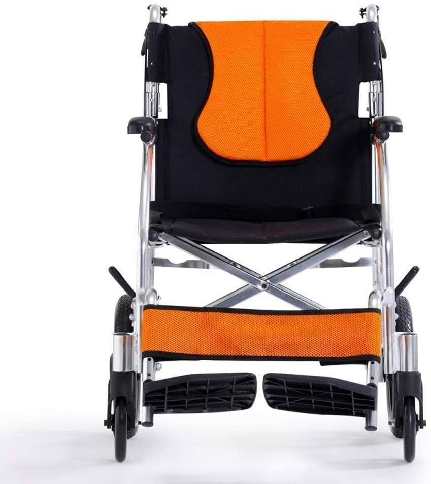 Wheelchair, Collapsible Light Small Scooter Trolley Seniors/Disabled/Child Multifunction,Portable