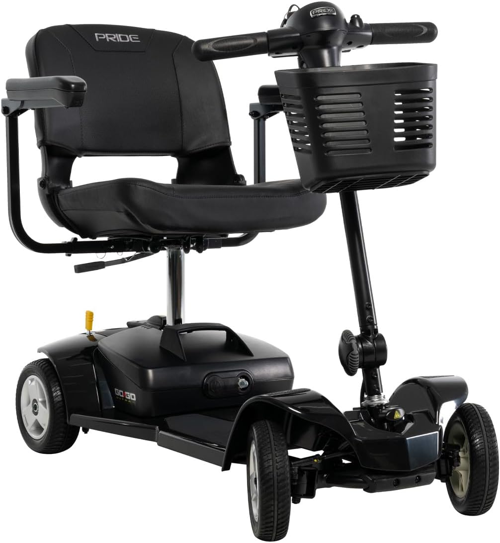 Go-Go Ultra X 2.0 4-Wheel Travel Scooter Black