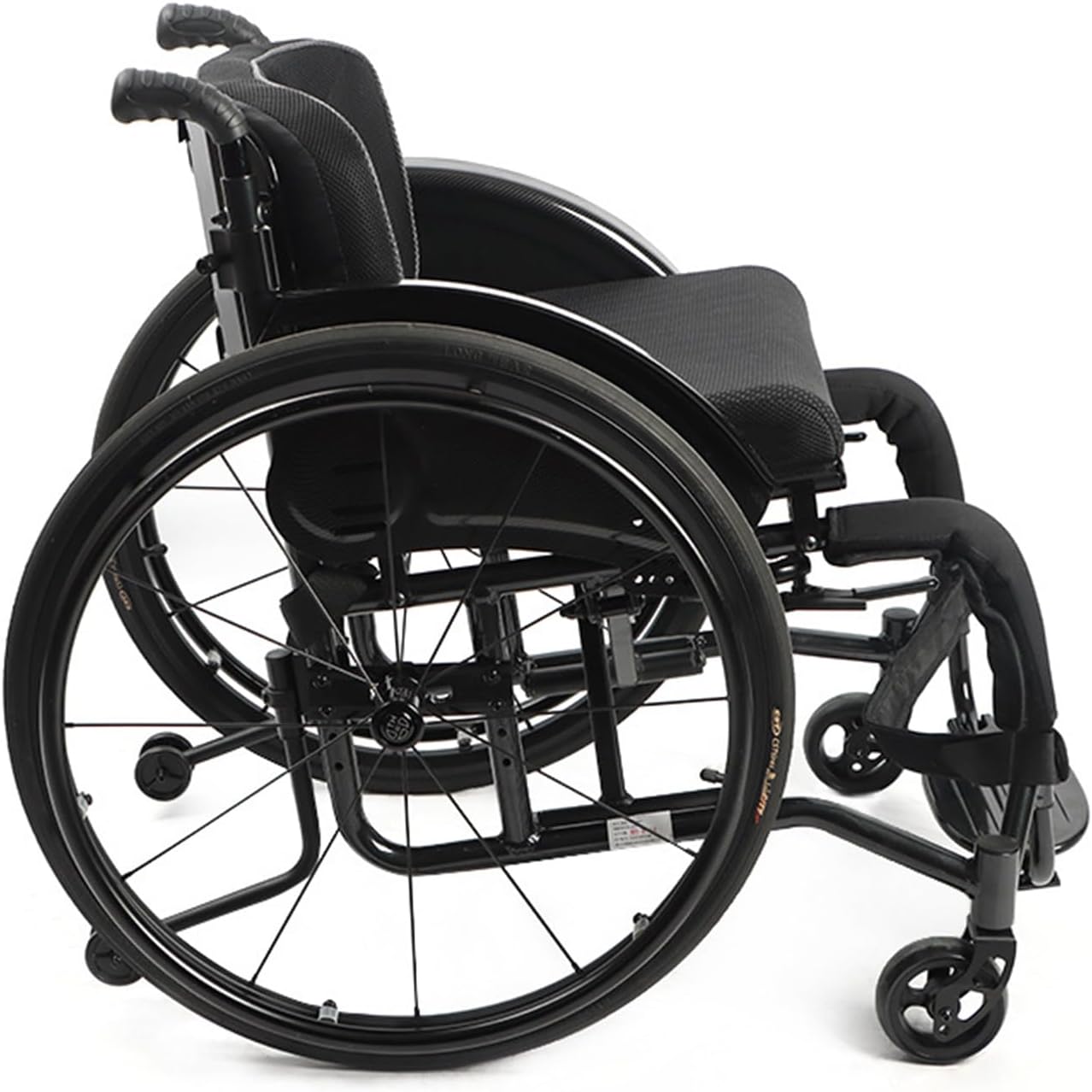 Sport Self Push Manual Active Wheelchair,Durable Wheelchair with Handbrakes,Sport Transport Wheelchair,Lightweight Wheelchair,15.7-Inch Wide Seat(Seat Width 40cm/15.7in)
