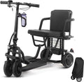 2026 Upgraded Mobility Scooters for Seniors, Dual Front Wheels, 20 Miles Electric Scooter All Terrain, 9.3MPH Ultra Lightweight Folding Scooter, Scooters forAdults Motorized Foldable Lightweight
