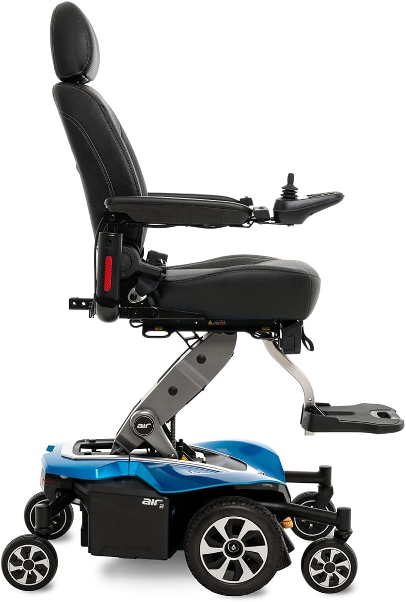 Pride Jazzy Air 2 (Sapphire Blue)- Free Joystick Cover, Chair Cover, ARM Bag!