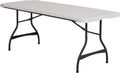 Lifetime 6-Foot Nesting Folding Table, Commercial, Almond
