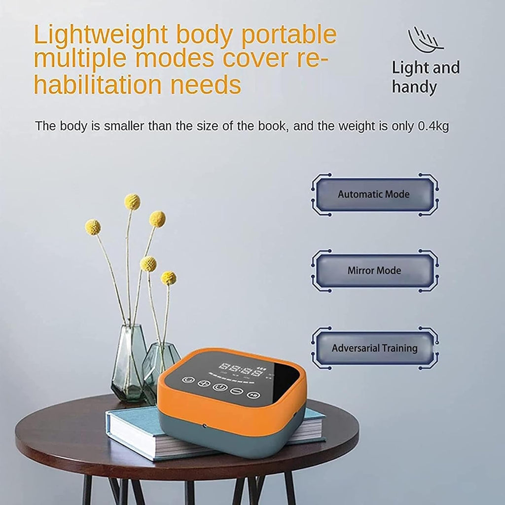 Disability Aids Rehabilitation Equipment Protector Exoskeleton Manual Training for Stroke Hemiplegia Hand Function Recovery Relief Finger Cramps,Right-L