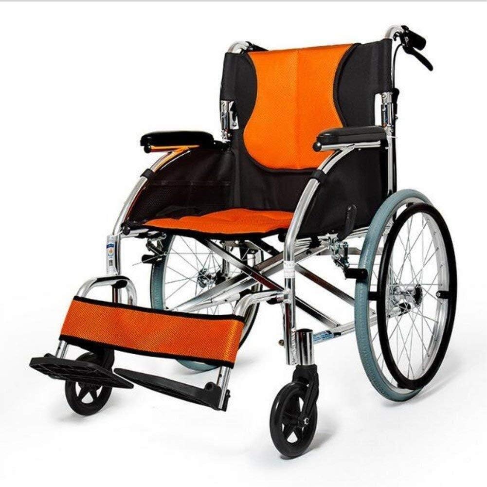 Wheelchair Aluminum Alloy, Fold Light Multifunction Old Man Portable Disabled Hand Scooter,Portable