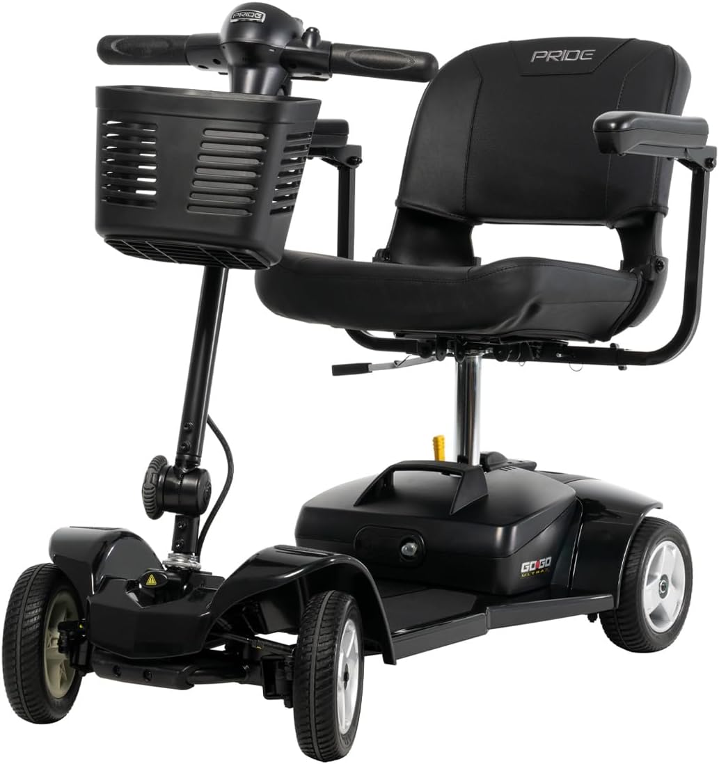 Go-Go Ultra X 2.0 4-Wheel Travel Scooter Black