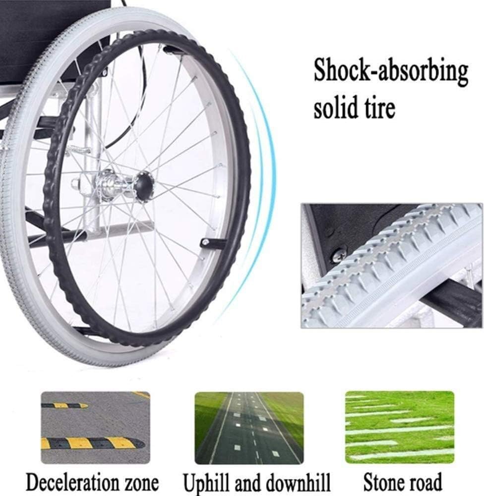 Wheelchair Self-Style, Light Fold Super Light Portable Seniors Trolley Disabled Scooter,Portable