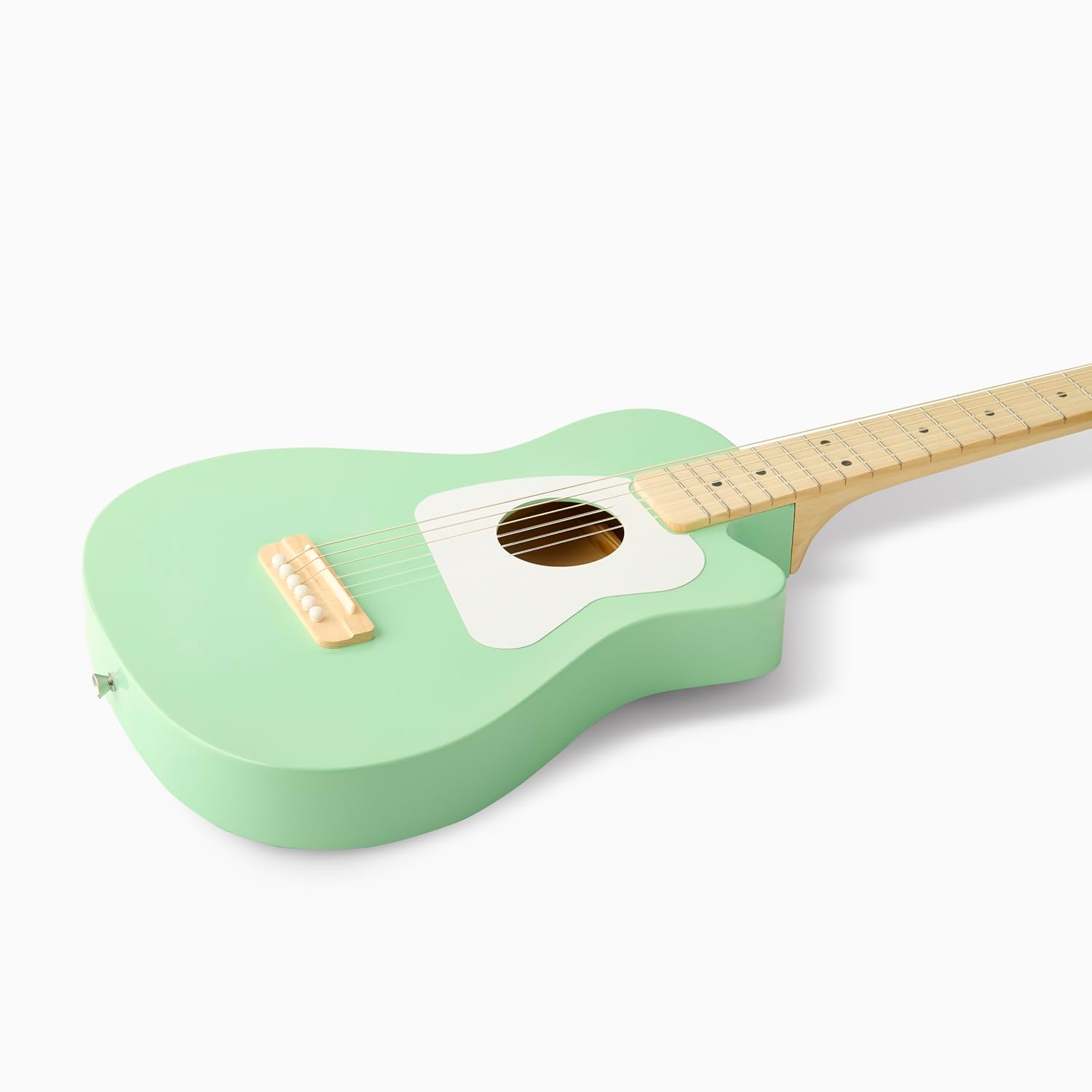 Loog Pro 6 Acoustic kids real guitar for Beginners Compact size Ages 9+ Learning app and Lessons included