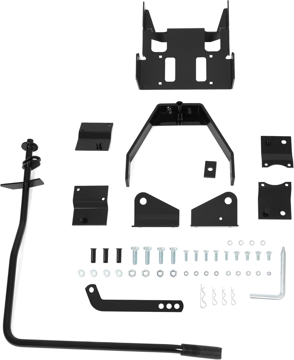 KUAFU Sleeve Hitch Compatible with Husqvarna Cub Cadet Craftsman MTD Garden Lawn Mower Tractors Replacement for 585607901 Steel Powder Coated Black