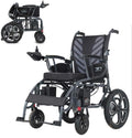 Folding Portable Electric Wheelchair, Foldable Adult Automatic Four-Wheeled Scooter Dual Battery Large Capacity Lithium Battery
