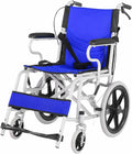 Wheelchairs Folding Wheelchairs,Folding Wheelchair Small and Convenient Travel Foldable 11Kg Small Wheel Explosion-Proof Tire Hand-Push Type Mobility Scooter for The Elderly with Disabiliti