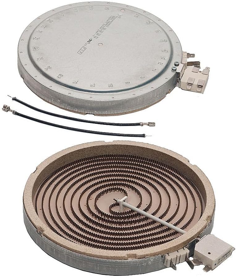 Whirlpool W10823707 Range Radiant Surface Element, 8-in (Replaces 12500038) Genuine Original Equipment Manufacturer (OEM) Part