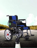 Electric Wheelchair Foldable Lightweight Heavy-Duty Lithium Battery Powered Electric Wheelchair Mobility Scooter for The Elderly with Disabilities
