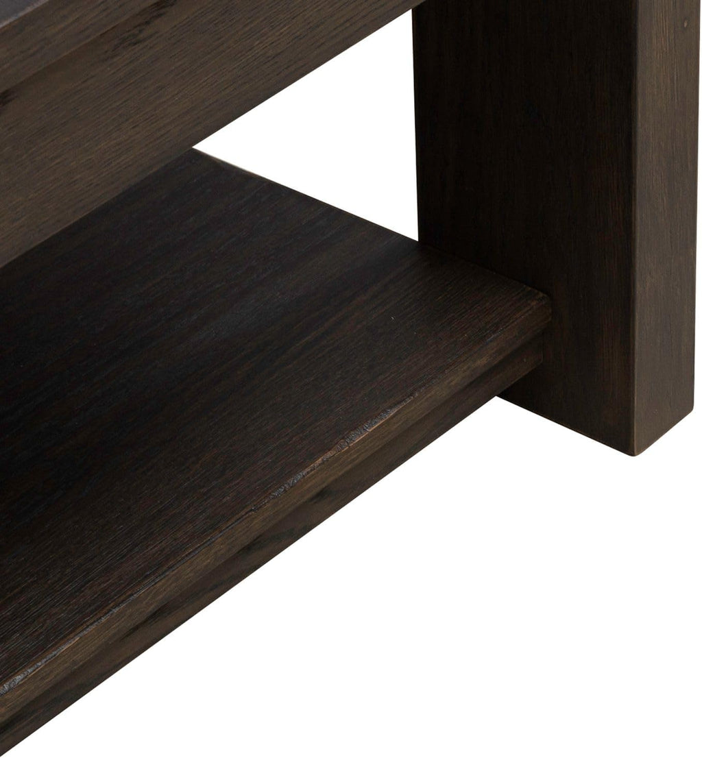Liberty Furniture Lennox Hill Living Room Oversized Square Cocktail Table - Bark