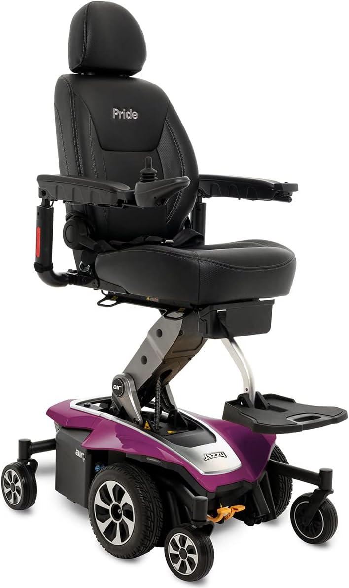 Pride Jazzy Air 2 (Pink Topaz)- Includes Joystick Cover, Chair Cover, ARM Bag!
