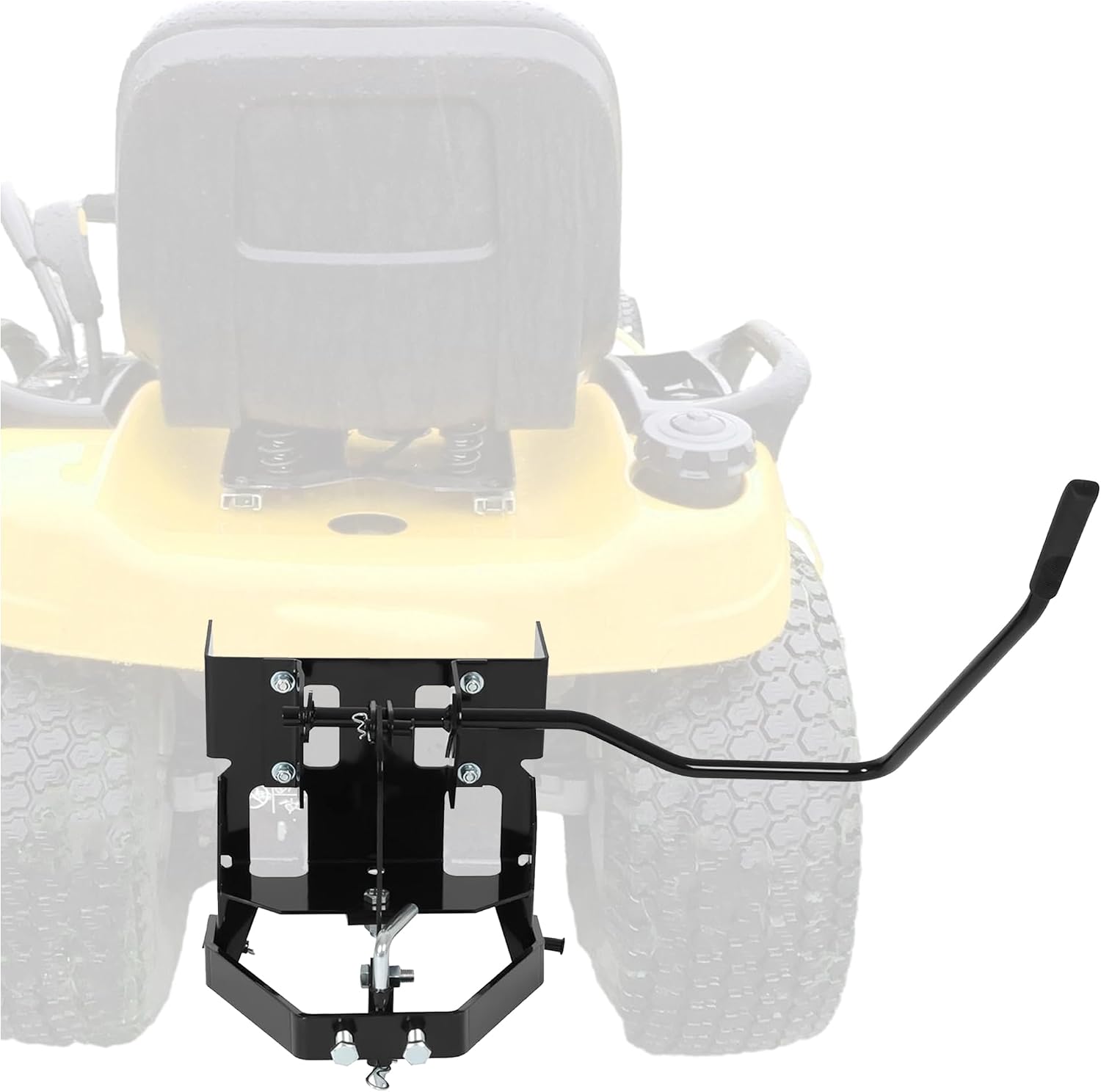 KUAFU Sleeve Hitch Compatible with Husqvarna Cub Cadet Craftsman MTD Garden Lawn Mower Tractors Replacement for 585607901 Steel Powder Coated Black