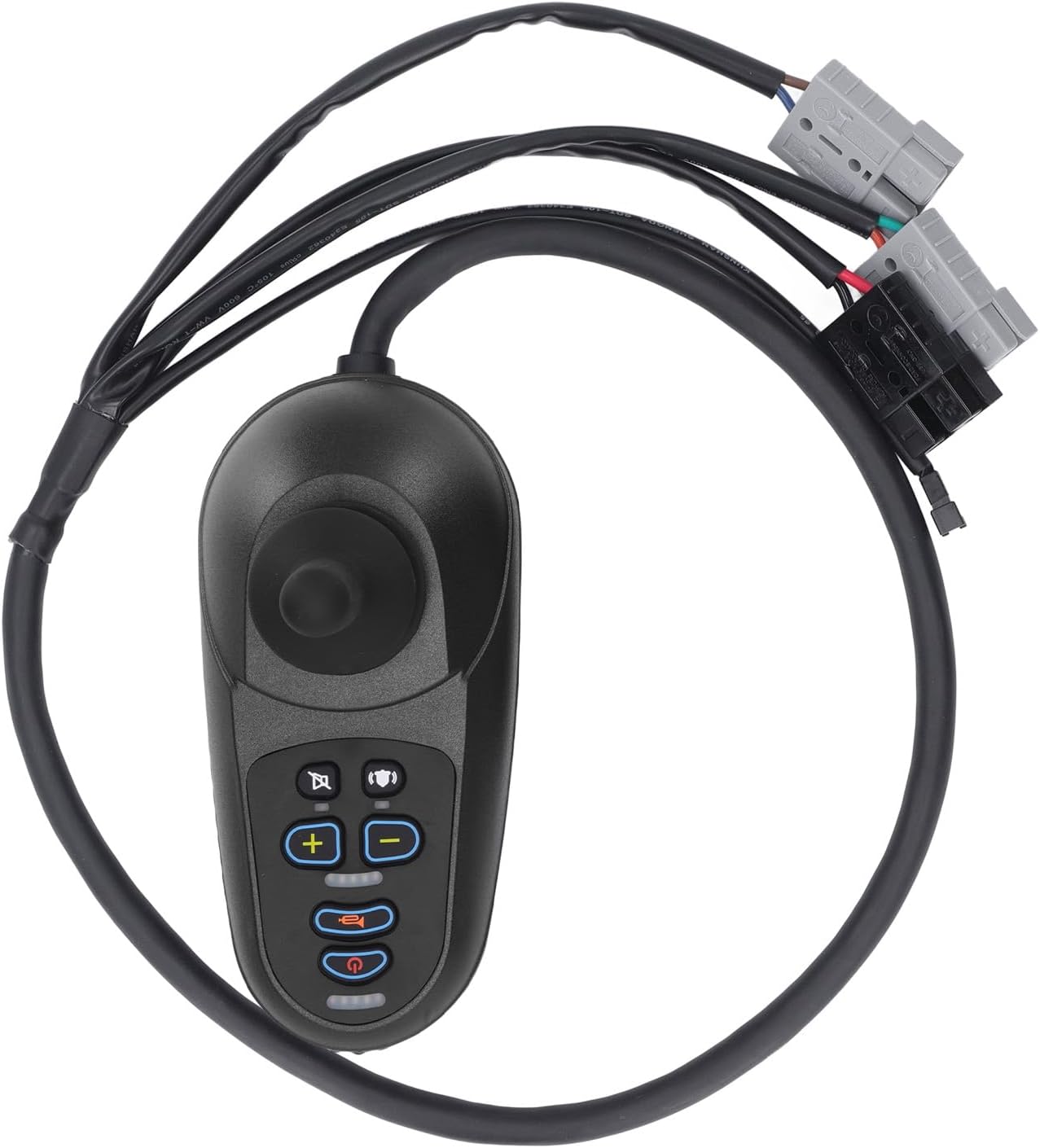 FTVOGUE Electric Chair Controller 50A Universal Joystick with Magnetic Brake Connector and Remote Control for Wheelchairs and Mobility Scooters