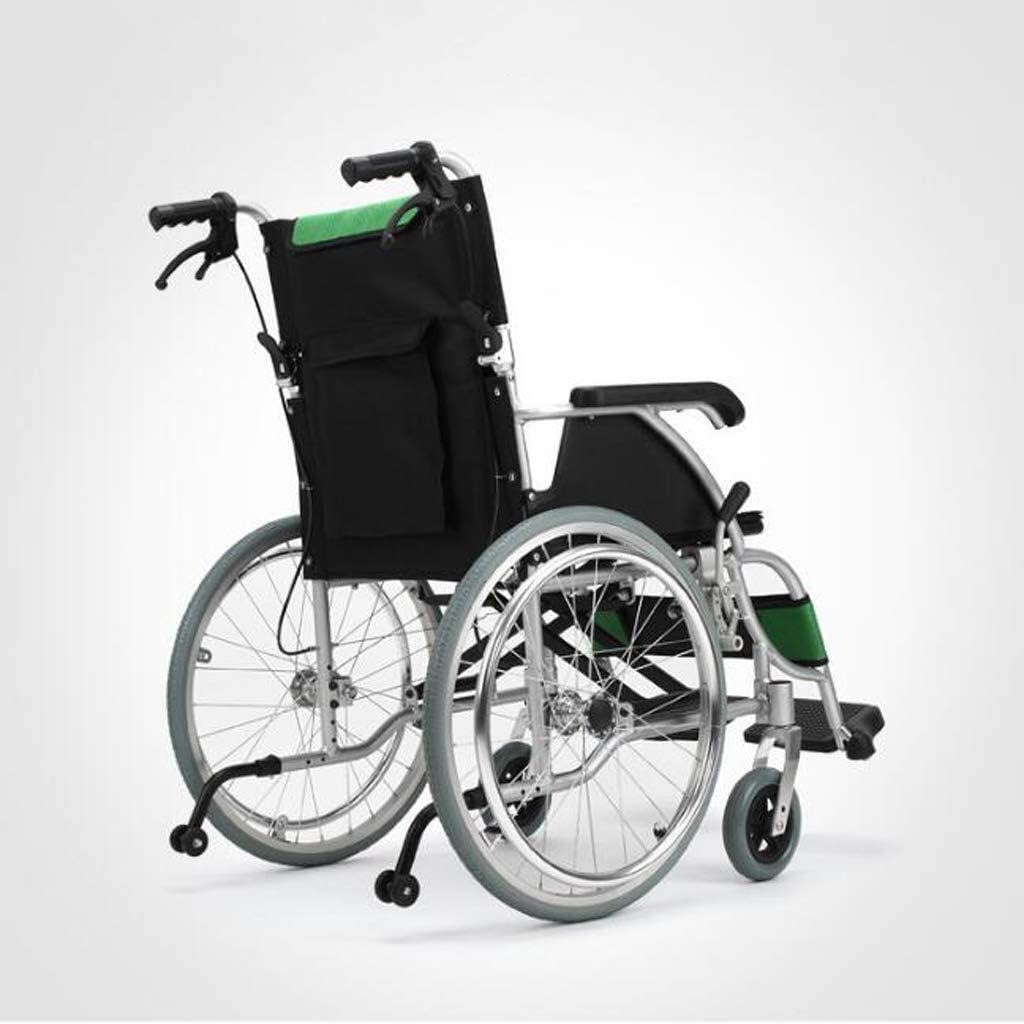 Wheelchair Aluminum Alloy Fold Light Trolley Seniors Disabled Super Light Portable Travel Scooter Trolley,Portable