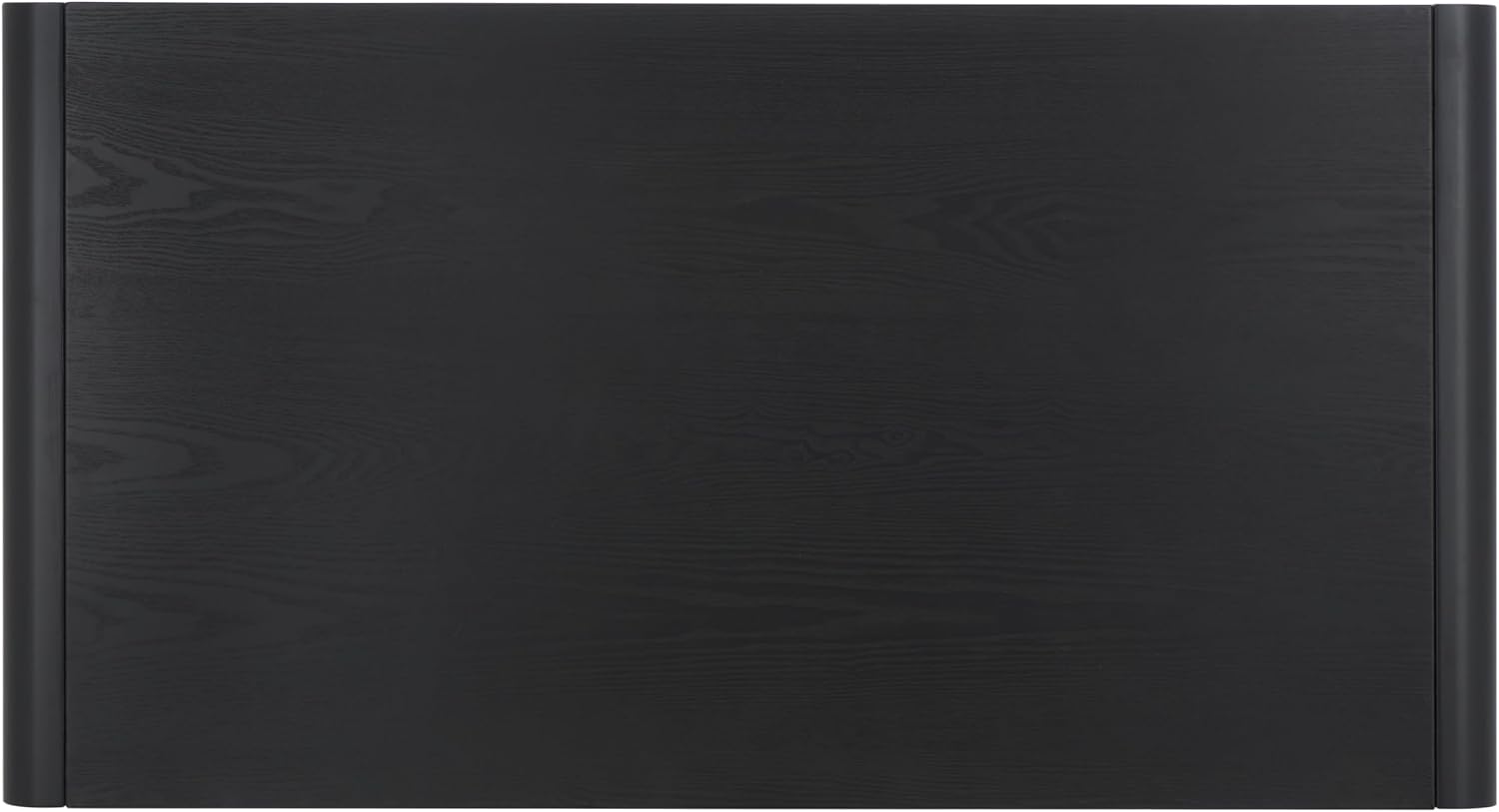 SAFAVIEH Home Collection Omara Black 1-Shelf Coffee Table