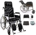 Manual Self Propelled Outdoor Comfortable Mobile Wheelchair Displacement Machine Lightweight Folding Portable 18 Inch Extra-Wide Bariatric Outdoor Comfortable Mobile Wheelchair Displacement