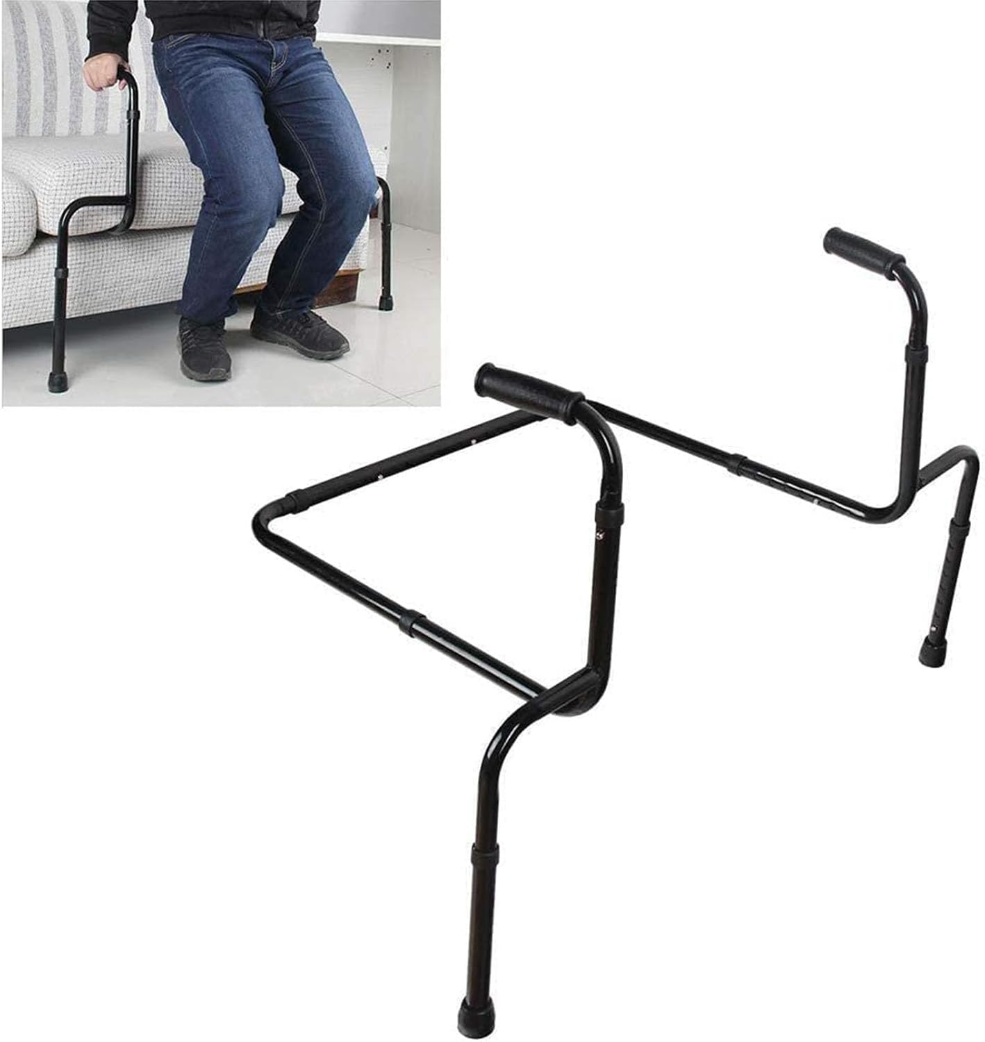 Adjustable Standing Aid, Standing Mobility Aid Chair Lift Assist for Elderly, Universal Stand Assist Portable Sofa Standing Aid for Elderly, Daily Living Mobility Aid