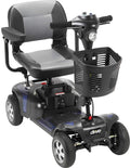 Drive Medical PHOENIXLT4-20 Phoenix Heavy Duty 4-Wheel Travel Scooter, 20' Folding Seat, 350 lbs Weight Capacity, 4 mph Max Speed, 15 Miles Maximum Range, Armrests are Padded and Adjustable