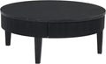 Signature Design by Ashley Marstream Modern Coffee Table with 4 Legs, Black