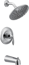 Moen UT2233EP Eva Collection M-CORE 2-Series 1-Handle Tub and Shower Trim Kit, Valve Required, Chrome