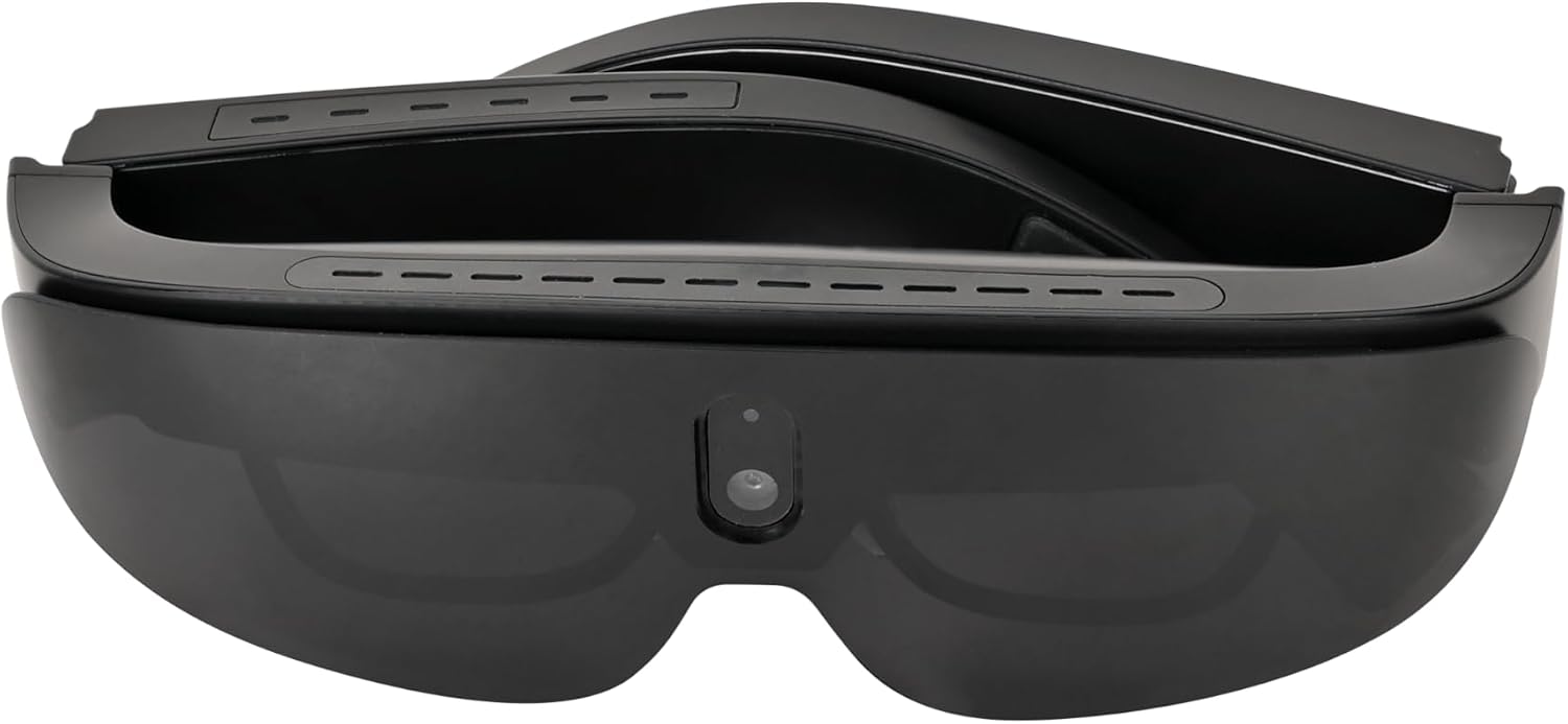 AR Glasses - Watch Movies, Netflix, & YouTube | Record Videos & Take Pictures, & Listen to Music | Translate Languages in Real Time | Enhance Your Social Media Immersion | Download Apps