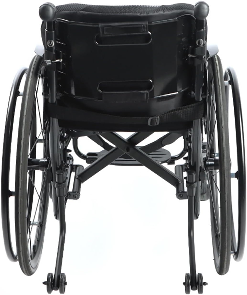Sport Self Push Manual Active Wheelchair,Durable Wheelchair with Handbrakes,Sport Transport Wheelchair,Lightweight Wheelchair,15.7-Inch Wide Seat(Seat Width 40cm/15.7in)