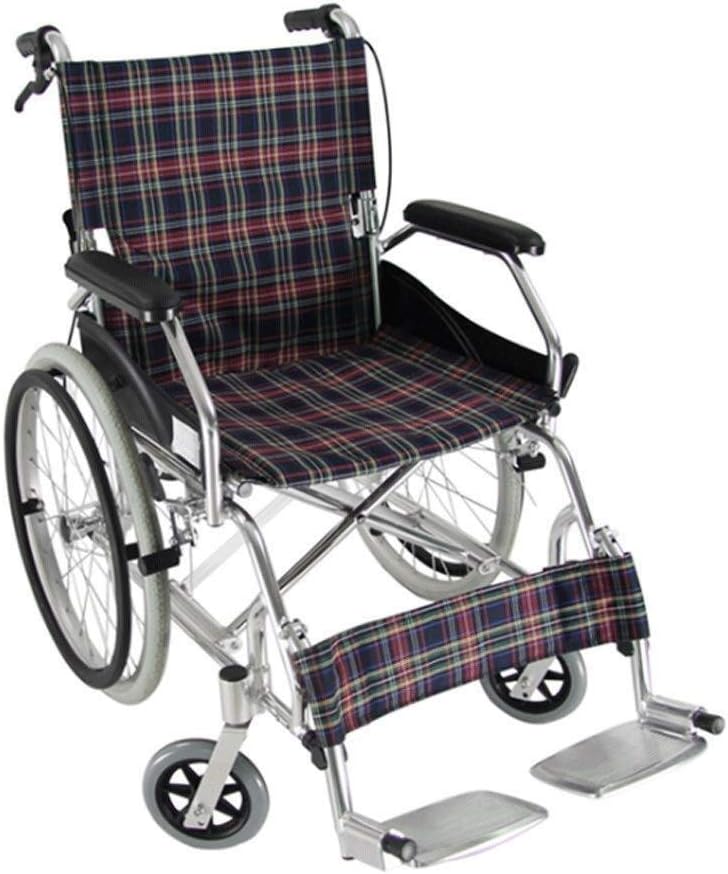 Wheelchair Aluminum, Fold Super Lightweight Seniors Disabled Scooter Travel Portable Trolley Transport Chair,portable